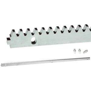 Crémaillère en acier L1000x8 avec verrou