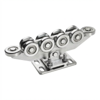 Chariot roulant 80/10 roulettes acier