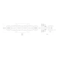 Chariot roulant 80/10 roulettes acier 000-238 (2)