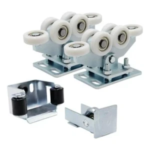 Kit de chariots 80 (6 galets, galets nylon) pour portails coulissants avec accessoires