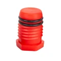 Bouchon de test d'étanchéité pour tubes 25/26 mm rouge. 000-101 (1)