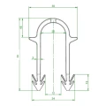 Taker avec agrafes 60 mm (2700 pcs.) - KIT 000-259 (5)