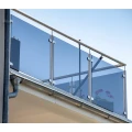 Support de verre 50x40x26 mm avec pin, verre 6-10,76 mm, AISI 304, système 42,4, poli 000-264 (4)