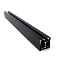 Profilé aluminium 221cm 40x40 pour boulons marteau Anodisé