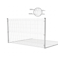 Panneaux de clôture 3D 1230x2500 mm fil 4 mm 51 fils graphite RAL 7016 (50 pcs) 000-486 (1)