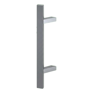 PINOX poignée de porte unilatérale rectangulaire 300 mm acier AISI 304 satiné