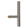 Poignée de porte unilatérale ronde 32×800 mm – acier inoxydable AISI 304, satiné, fixation 45° 000-723 (2)