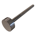 Poignée de porte unilatérale ronde 32×800 mm – acier inoxydable AISI 304, satiné, fixation 45° 000-723 (3)