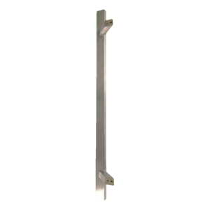Poignée de tirage unilatérale rectangulaire 45° AISI 304 satinée 1200 mm