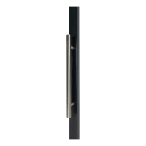 Locinox – poignée fixe en acier inoxydable 316 pour portail, 450 mm, montage unilatéral