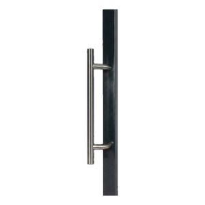 Locinox – poignée fixe de portail en acier inoxydable 316, 450 mm, angle 60°