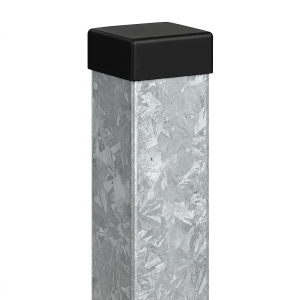 Poteau de clôture 80x80x2 mm longueur 2 m galvanisé
