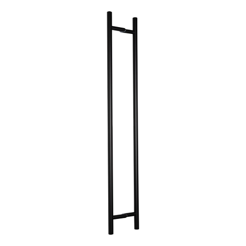 PINOX poignée de porte double face ronde noire Ø 32 x 1400 mm AISI 304 000-747 (1)