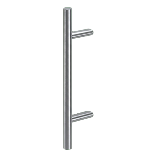 Poignée de porte unilatérale ronde PSG Ø 32 mm satinée – 300 mm, AISI 304 000-767 (1)