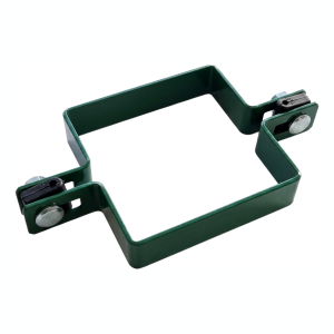 Collier intermédiaire pour panneaux de clôture 100x100 mm vert