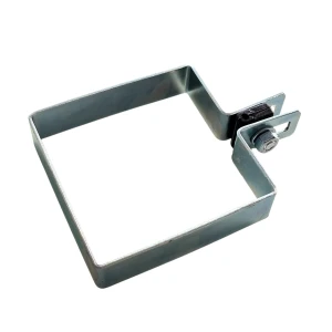Collier de finition pour panneaux de clôture 100x100 mm galvanisé