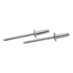 Rivet à rupture cannelé 4x12 mm DIN 7337 – acier inoxydable A2 (AISI 304)