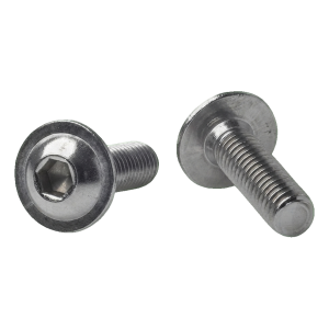 Vis à tête bombée à collerette M6x20 A2 inoxydable ISO 7380-2