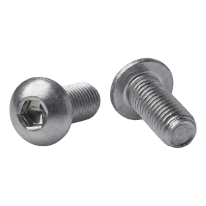 Vis à tête bombée M8x20 A2 inoxydable ISO 7380 – empreinte hexagonale