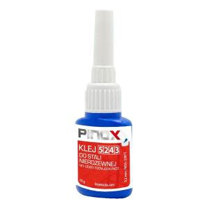 PINOX 5243 – colle anaérobie pour acier inoxydable 10 g