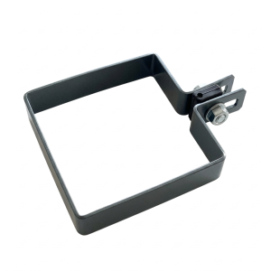 Collier d'extrémité pour panneaux de clôture 100x100 mm graphite
