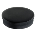 Kozza – bouchon aluminium pour profilés de garde-corps entièrement vitrés KE 105 noir 000-848 (1)