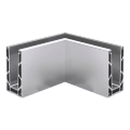 Kozza KE100 – profilé U d'angle intérieur 90° pour balustrades tout verre, fixation par le haut 000-854 (1)
