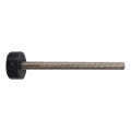 PSG poignée de porte unilatérale ronde noire 32×1200 mm INOX 304 – fixation 45° 000-721 (4)