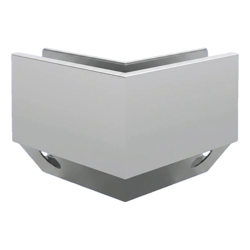 Kozza KE 120 – profilé U d'angle 90° pour balustrades entièrement vitrées, extérieur, fixation latérale 000-874 (1)