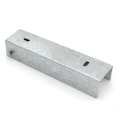 Profil en U connecteur support pour soubassement 200x50 galvanisé GPV-700-34 (1)
