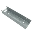 Profil en U connecteur support pour soubassement 200x50 galvanisé GPV-700-34 (2)