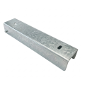 Profil en U connecteur support pour soubassement 250x50 galvanisé GPV-700-39 (1)