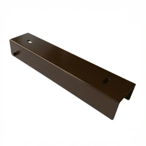 Profilé de liaison support pour soubassement 250x50 bronze