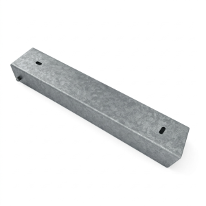 Profilé de liaison support pour soubassement 300x55 galvanisé