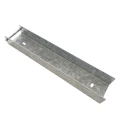 Profil en U connecteur support pour soubassement 300x55 galvanisé GPV-700-49 (2)