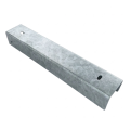 Cornière de raccordement support pour soubassement 300x50 galvanisé GPV-700-54 (1)