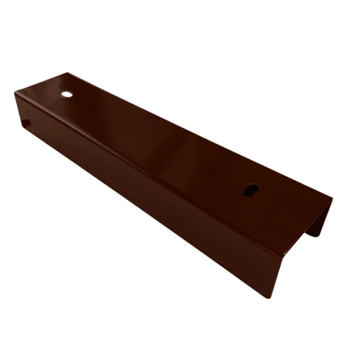 Profil en U connecteur support pour soubassement 250x55 brun GPV-700-45 (1)