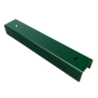 Cornière de liaison support pour soubassement 300x50 vert