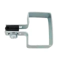 Collier de fixation final pour panneaux de clôture 40x60 mm galvanisé GPV-700-14 (2)