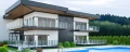 Poteau d'angle garde-corps 45x45x1283mm verre 8,72mm gris foncé Kozza KR7500 000-890 (11)