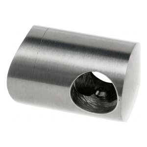 PSG support traversant pour tige Ø 12 mm – fixation sur tube 42,4 mm, AISI 304 poli