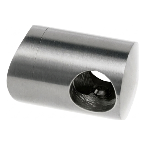 PSG support traversant pour tige Ø 12 mm – fixation sur tube 42,4 mm, AISI 304 poli 000-901 (1)