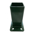 Base pour poteau de clôture 80x80 mm 8 mm vert 000-787 (3)