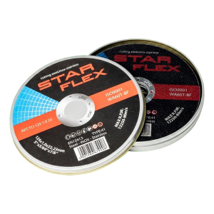 Starflex – kit de disques de coupe pour acier et inox 125×1,0 mm (10 pcs.)
