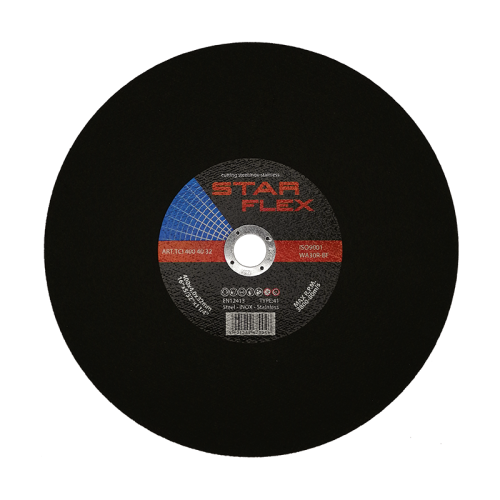 Disque de tronçonnage Starflex pour acier et INOX T41 400×4,0×32 mm WA30R-BF 000-952 (1)