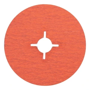 Star Flex FS971 – disque fibre céramique 125 mm P80 pour acier inoxydable