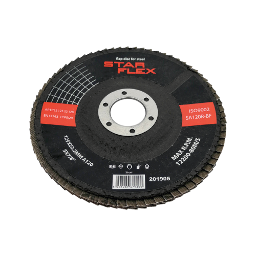 StarFlex disque à lamelles pour acier T29 125 mm – grain 120 000-971 (1)