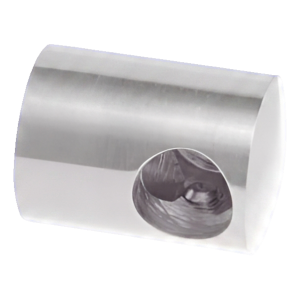 PSG support terminal gauche de balustrade pour tige ø 12 mm – acier inoxydable AISI 304 satiné
