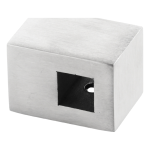 PSG support traversant de balustrade pour barre carrée 12×12 mm – acier inoxydable AISI 304 satiné