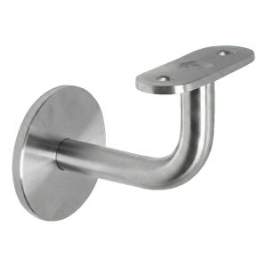 Support mural pour main courante de balustrade Ø 60/14 mm – acier inoxydable AISI 304 satiné